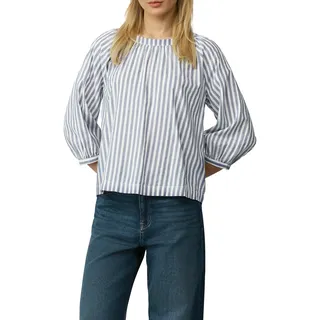 s.Oliver Schlupfbluse mit Streifen-Muster und großer Schleife am Rücken s.Oliver BLUE STRIPE