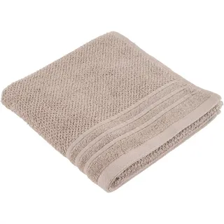 Esposa Handtuch , Taupe , Textil , Uni , 50x100 cm , saugfähig, schnelltrocknend, schadstoffgeprüft , Heimtextilien, Badtextilien, Handtücher