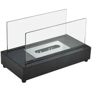 Kekai Etna Ethanol-tischkamin - Clear / Black