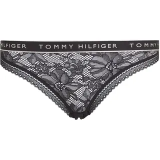 Tommy Hilfiger Damen Bikini (EXT. Sizes) UW0UW04992 Unterhosen, Schwarz (Black), XS