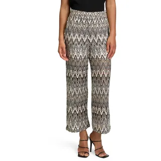 Betty Barclay Marlene-Hose mit hohem Bund schwarz-weiß