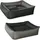 Hundesofa MAX Quattro M 70 x 55 cm grau