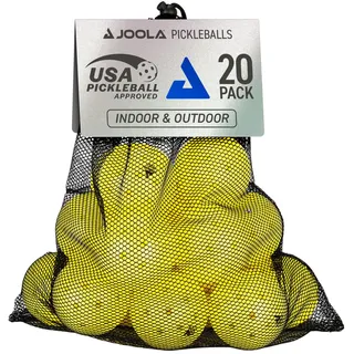 Joola Primo Pickleball Balls - Tournament Indoor and Outdoor Balls - USAPA Approved - Ideally Weighted and Precision Crafted 40 Hole Design Official Size
