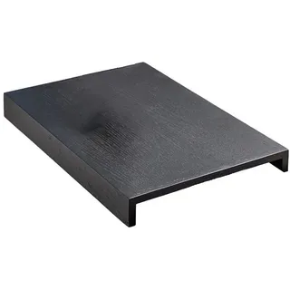 KAWOLA Holztablett Madeline schwarz für Armlehne Sofa - Schwarz