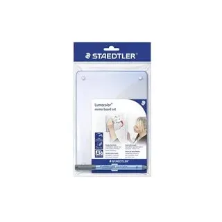 Staedtler Memoboard Lumocolor memo board 641 (B x H) 148 mm x 210 mm Transparent Wiederablösbare Wh