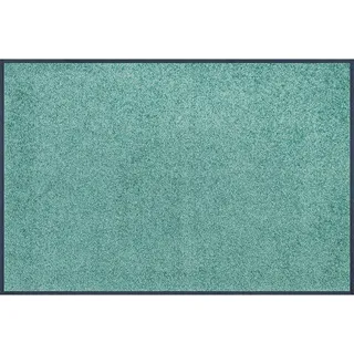 Wash+Dry FUßMATTE Salvia Green (BL 60x90 cm Oeko-Tex® Standard 100, für Fußbodenheizung geeignet, rutschhemmend, Teppiche , BL 60x90 cm