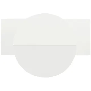 Bilderleuchte , Weiß , Metall , rund , 16x13x13 cm , RoHS, Europäischer Sicherheitsstandard , Lampen & Leuchten, Leuchtenserien