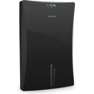 Klarstein Drybest 2000 2G Luftentfeuchter - 700 ml/Tag Raumentfeuchter, Dehumidifier mit 70 W Leistungsaufnahme, 2 L Wassertank, automatische Abschaltung, Betriebs-LEDs, leise, pechschwarz - Schwarz