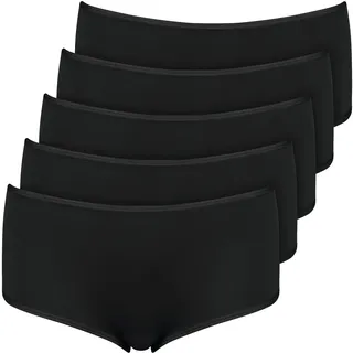 NUR DIE Hipster Slip 5 St. Schwarz L