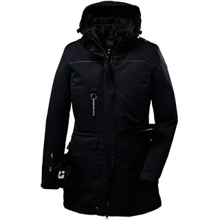 KILLTEC Damen Parka Funktionsparka mit abzippbarer Kapuze für Hundebesitzer Ostfold WMN PRK B wasserdicht, Winddicht, atmungsaktiv 00814-dunkelnavy 44