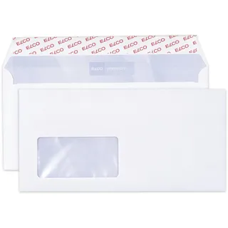 ELCO Premium DIN lang C5 80 g/m2 Weiß 500 St. mit Fenster