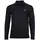 Armani Armani Herrenpolo Langarm-Poloshirt mit Printmuster für Herbst/Winter Blau