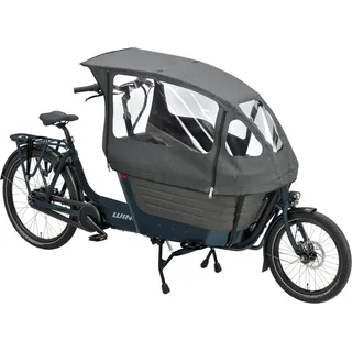 Winora Regenverdeck SC 02 V2.0 Rain tent 2-Wheeler Regenschutz für Lastenrad schwarz - Schwarz