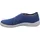 Niedrige Hausschuhe Jeansblau 32