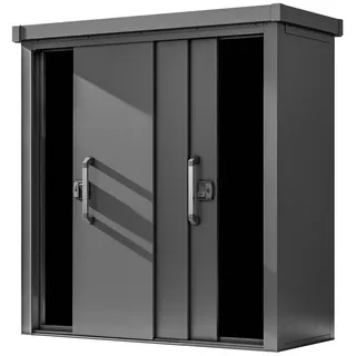 gfp garten- & freizeitprofi Geräteschrank 1,80 x 0,78 m Anthrazit
