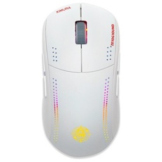 Zeroground MS-4300WG KIMURA v3.0 RGB Wired and Wireless Gaming Mouse White, Maus