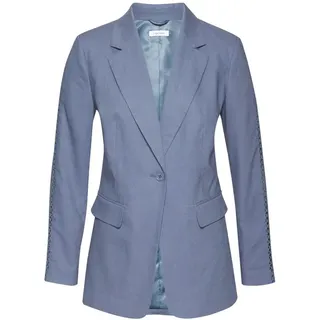 LASCANA Longblazer Damen rauchblau Gr.44