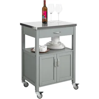SoBuy Küchenwagen BHT ca.: 60x92x44cm FKW22-HG