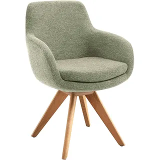 Musterring Esszimmerstuhl Tavia Holz grün 2er Set