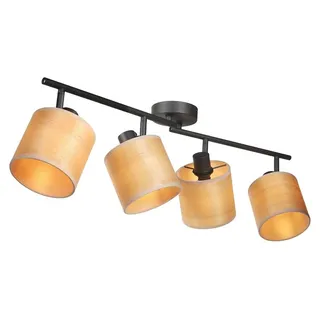 Mexlite - spot - Bambus - natürlich - bambus - aufbauleuchte - E14 - 3668ZW - Weiß