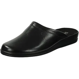 ROHDE Lekeberg Herren Pantoffeln Hausschuhe Schuhe 1550 schwarz, Schuhgröße:42 EU