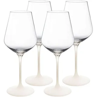 Villeroy & Boch Weißweinglas, Set 4tlg. Manufacture Rock blanc Gläser