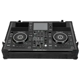 UDG Ultimate Flightcase Denon DJ SC LIVE 2 Plus Rollen, Schwarz (U91080BL) | Denon DJ SC Live 2 sicher zu jedem Gig transportieren; Ultimate Flightcase mit hochwertigem Profi-Schutz