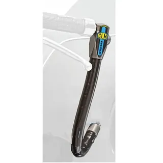 Clm Blindado Kawasaki J 125 Invisible Kombi 16 Motorroller Lenkerschloss - Black - One Size