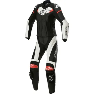 Alpinestars Damen Motorrad Kombi Gr 46=40D Stella GP Plus 2PC schwarz-weiß-rot