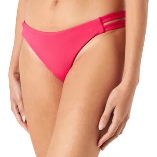 Hurley Damen Max Solid Moderate Bikini Bottoms, Bunt (Candy Pop), S