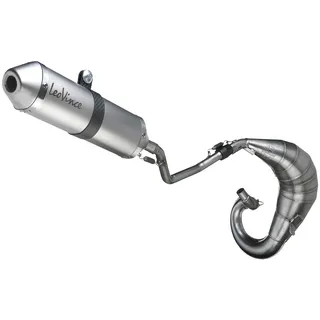 LeoVince X-fight Beta Rr 50 Enduro 12 Ref:3259 Homologiertes Vollliniensystem - Silver - One Size