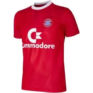 COPA Football - Bayern Munchen Retro Fußballtrikot 1988-1989 - Rot