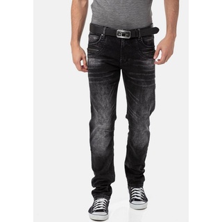 Cipo & Baxx Slim-fit-Jeans, schwarz