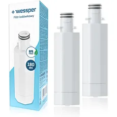 Wessper Wasserfilter Kühlschrank, Filter Kompatibel mit LG Kühlschrank LMXS28626D, LMXS30796, LFXC24796, Ersatzteile Wasser Filter LT1000P ADQ747935 ADQ74793502-2 Stück