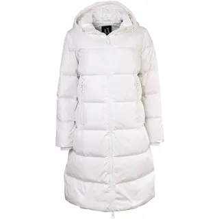 Steppjacke ARMANI EXCHANGE "Steppjacke", Damen, Gr. L, weiß, Obermaterial: 100% Polyamid PA. Futter: 100% Polyamid PA. 90% Daunen DOWN. 10% Federn FEATHER., Jacken Steppjacke