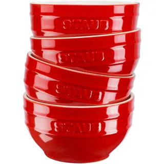 Staub Schüsselset Rot 12 cm 4-tlg.
