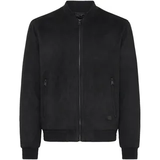 Lederjacke INDICODE "Lederjacke IDRielo", Herren, Gr. XL, schwarz, Obermaterial: 93% Polyester PES. 7% Elasthan EL., Jacken Lederjacke