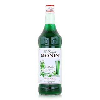 Monin Sirup Waldmeister 1L - Cocktails Milchshakes Kaffeesirup (1er Pack)