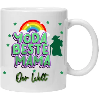 Tasse mit spruch | Yoda Beste Mama Der Welt | Baby Yoda Tasse für Mama | Geburtstagsgeschenk Weihnachtsgeschenke Muttertag zum Geburtstag