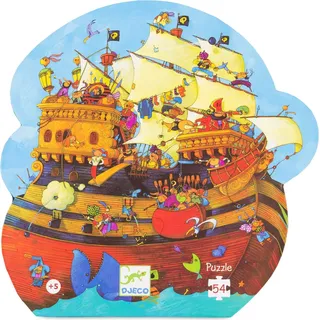 Djeco Puzzle Puzzle Barbarossa 54 Teile, Puzzleteile