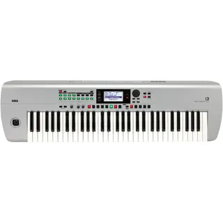 Korg i3 Music Workstation Silber