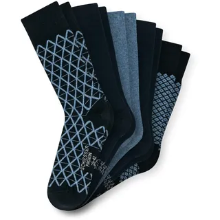 SCHIESSER Socken Bluebird 5er Pack Blau 43-46