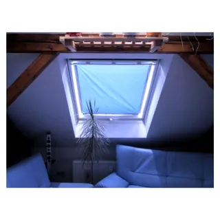 Sonnenschutz für Dachfenster von Velux und Roto | Hitzeschutz ohne Bohren mit Saugnäpfen | Germany | Blickdichter Sichtschutz | Verdunklungsrollo