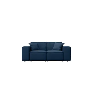 kaiser möbel Malibu Loungesofa 2-Sitzer marineblau