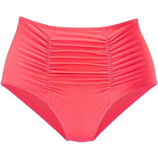 LASCANA Highwaist-Bikini-Hose "Ronda" mit Shaping-Effekt, koralle