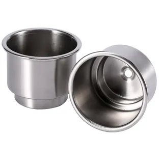 einbau flaschenhalter,Getränkehalter Boot,Becherhalter Edelstahl,Getränkehalter,2 Stück Edelstahl Cup Drink Flaschenhalter Für Marine Boat Rv Getränkehalter Öffnung