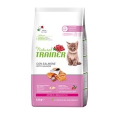2 x 1,5 kg Somon Kitten Natural Trainer Hrană uscată pentru pisici