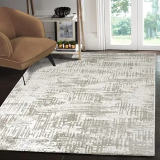 Sanat Teppiche für Wohnzimmer - Harmony - Kurzflor Teppich, Geeignet für Flur, Esszimmer, Schlafzimmer, Küche und Kinderzimmer Öko-Tex 100 Zertifizier - Sanft-Beige, 160X220 cm