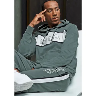 bench. loungewear Hoodie, Langarm, Sweatshirt mit Rundhals und Kapuze, Baumwollmischung,