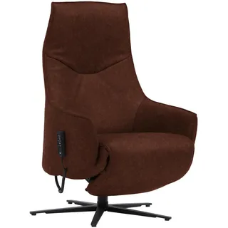 Himolla Komfortklass Relaxsessel , Braun , Leder , Echtleder , Rindleder , 70x85x112 cm , Blauer Engel, Goldenes M, Emas , Fußauswahl, Lederauswahl, Stoffauswahl, Relaxfunktion, Netzbetrieb, Herz-Waage-Funktion , Wohnzimmer, Sessel, Ledersessel